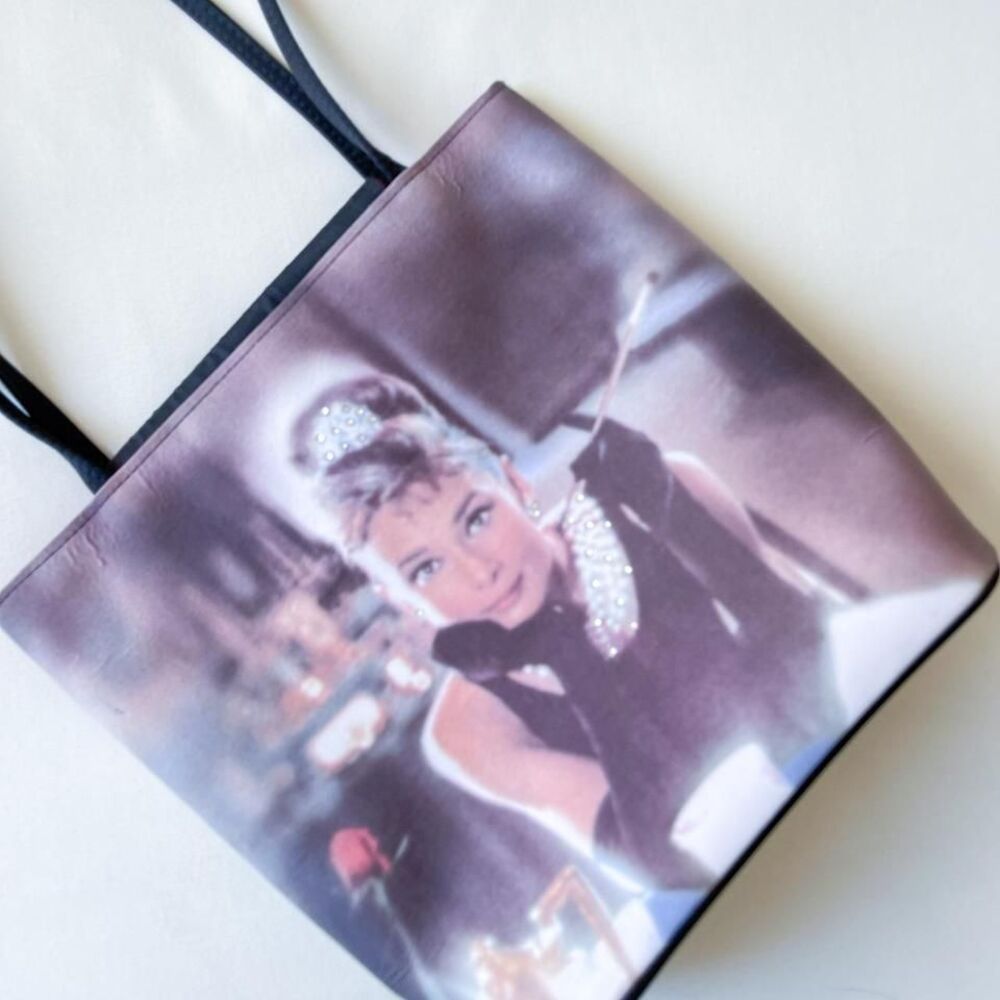 audrey hepburn vintage shoulder purse‎ - Picture 2 of 4